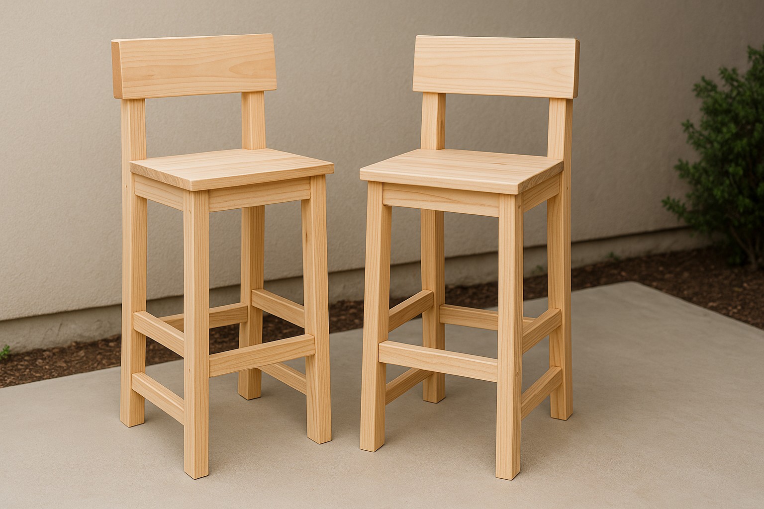 Building Bar Stools with Backs: Comfort Meets Style in DIY Projects