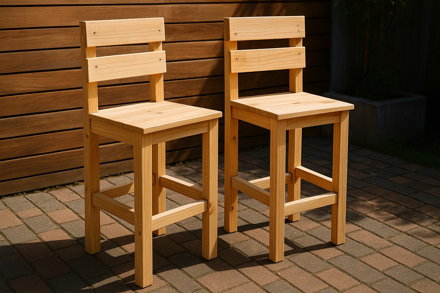 DIY Outdoor Bar Stools: Durable Designs for Your Patio