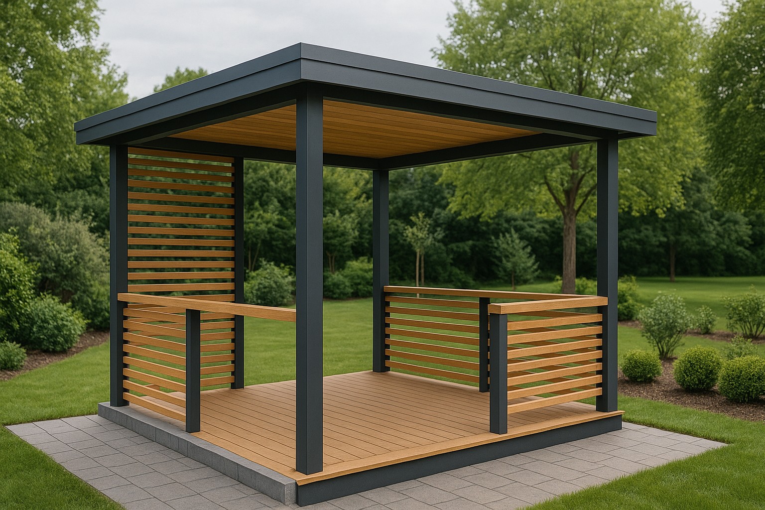 Building-a-Garden-Gazebo_-A-Showcase-of-Advanced-Outdoor-Woodworking
