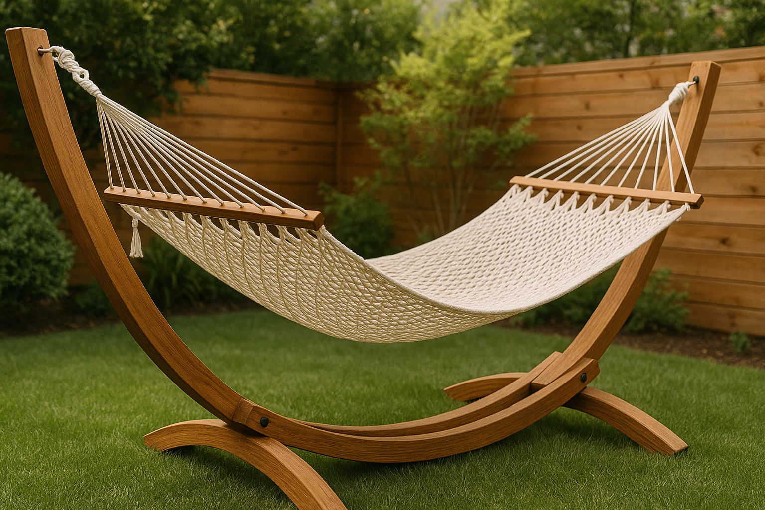 Creating a Wooden Hammock Stand_ Combining Strength with Aesthetic Appeal