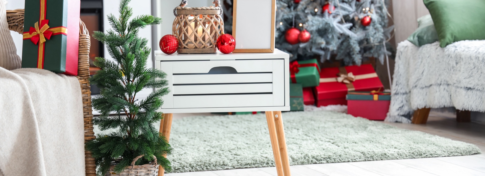 Living Room Storage Solutions for Festive Décor